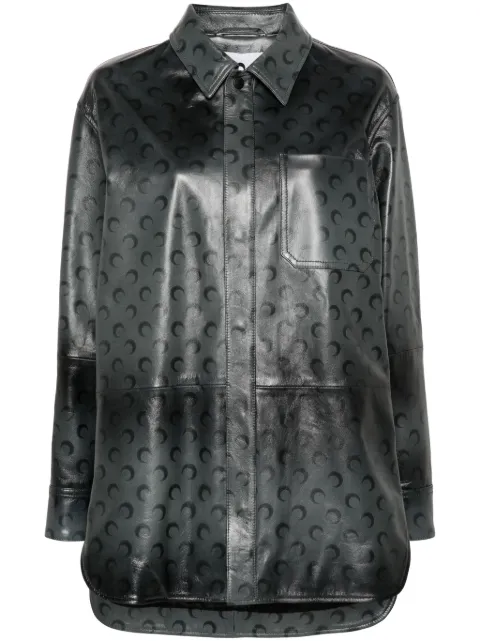 Marine Serre Moon Airbrushed overshirt 