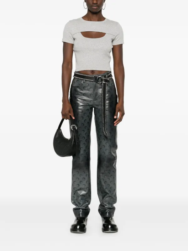Marine Serre Moon T-shirt | Grey | FARFETCH