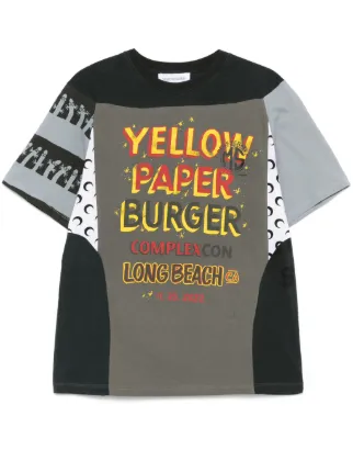 MARINE SERRE 袋付き ロゴTシャツ Moon Logo Jersey Fitted T-Shirt • Marine Serre