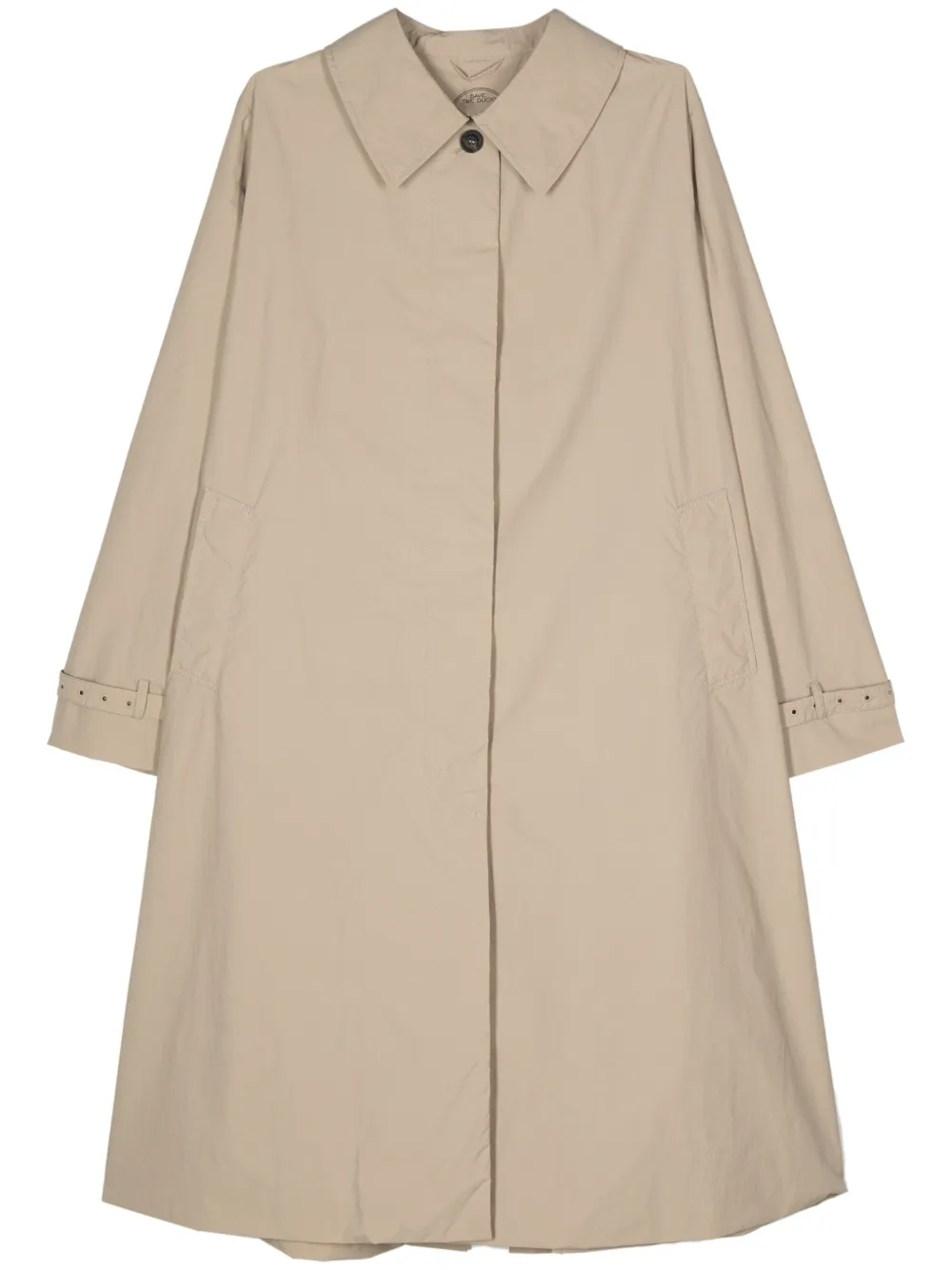 Save The Duck Gilda button-up trenchcoat Beige