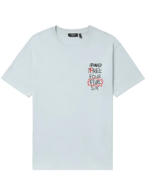 FIVE CM playera con ilustración estampada