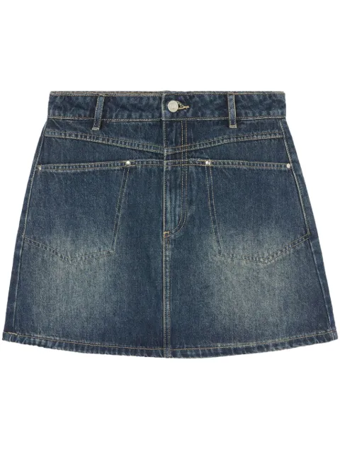 b+ab A-line denim miniskirt