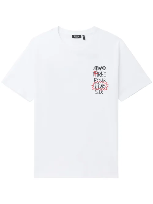 T-shirt en coton à imprimé graphique - FIVE CM - Modalova