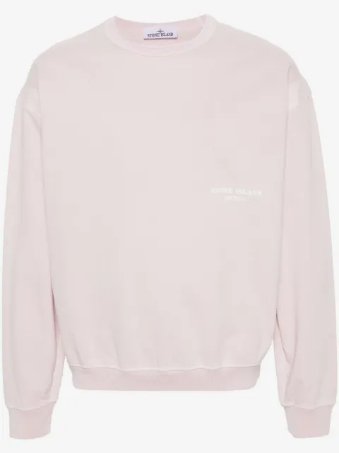 Stone Island sweatshirt med logotryk