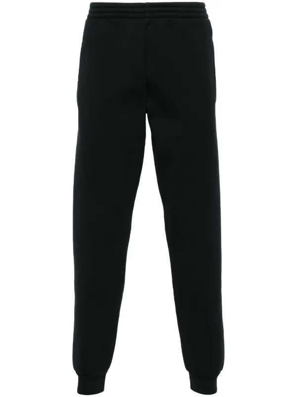 Balenciaga Jersey Cotton Track Pants in Black