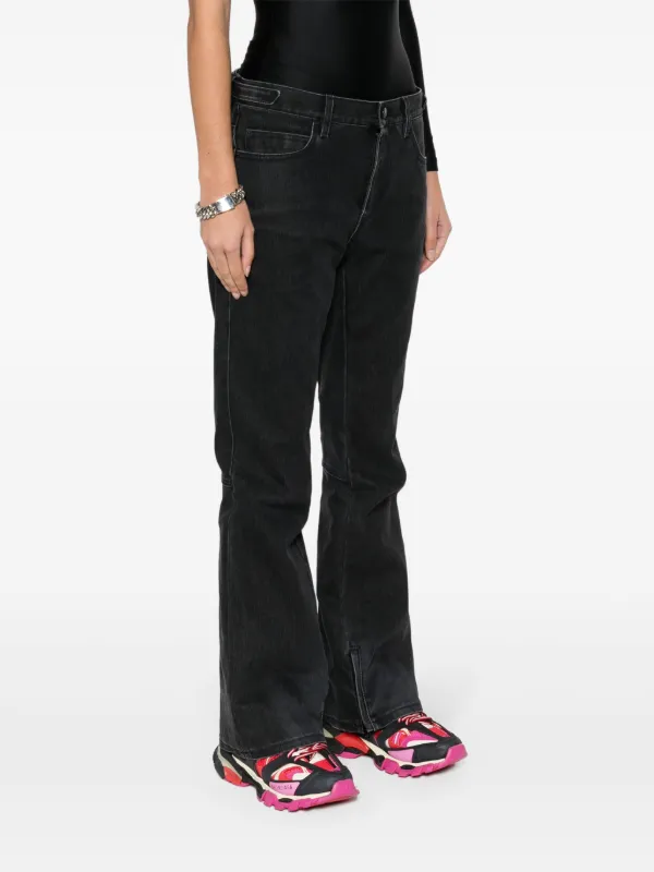 Balenciaga Flared Skiwear Jeans | Grey | FARFETCH UK