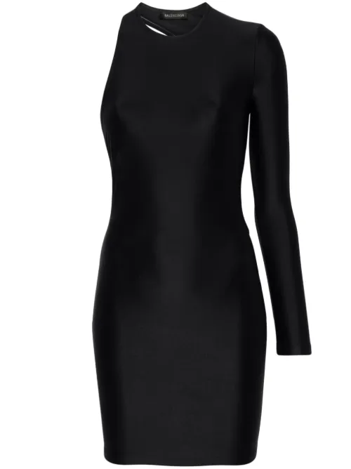 Robe courte à coupe asymétrique - Balenciaga - Modalova