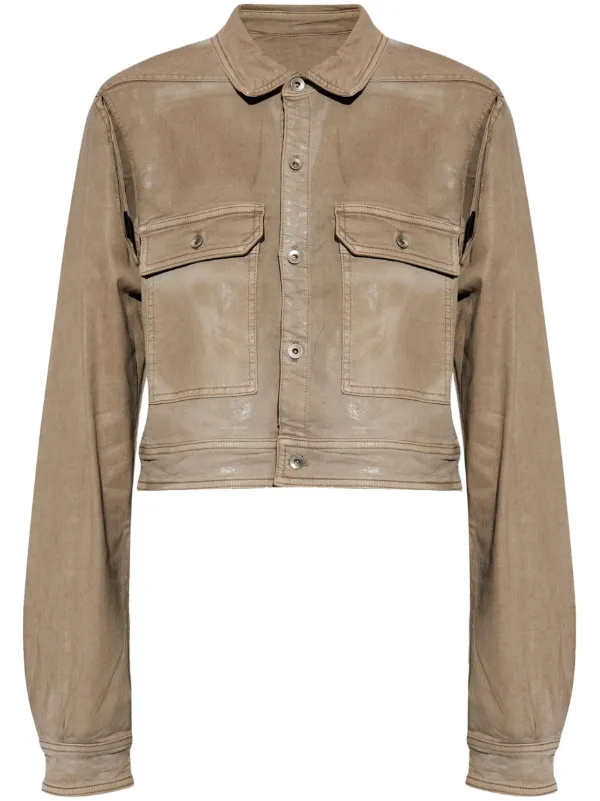 Rick Owens DRKSHDW カットアウト デニムジャケット