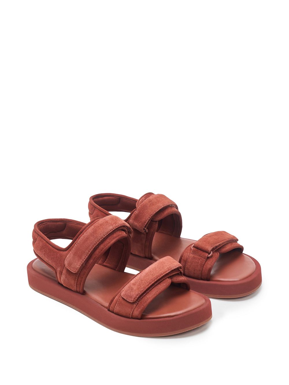 12 STOREEZ Sandalen met dubbele bandjes - Rood