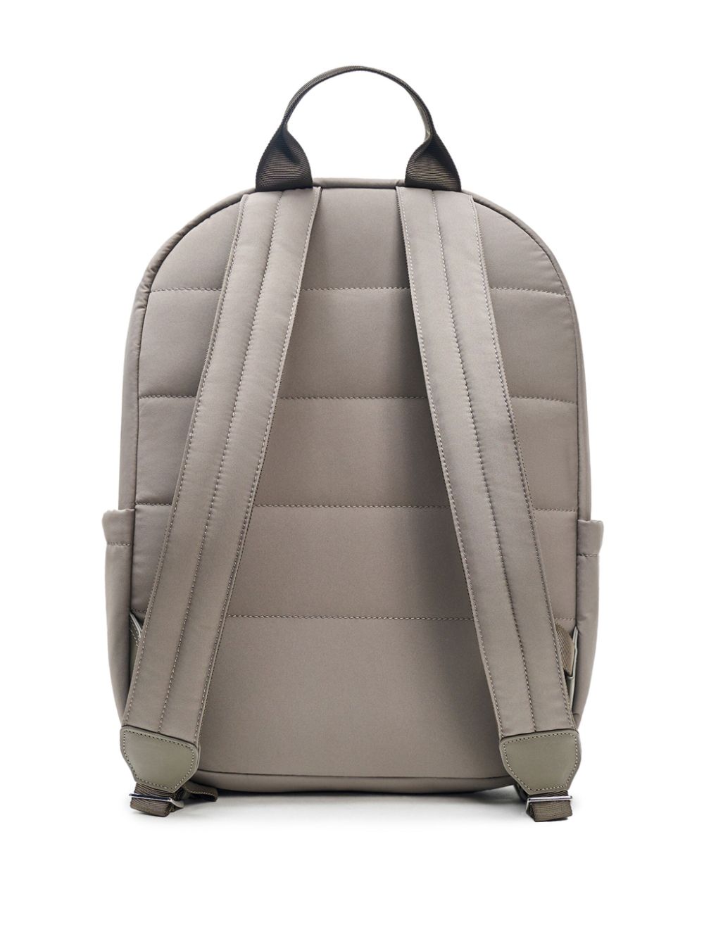 Shop 12 Storeez Panelled Zip-up Backpack In 灰色