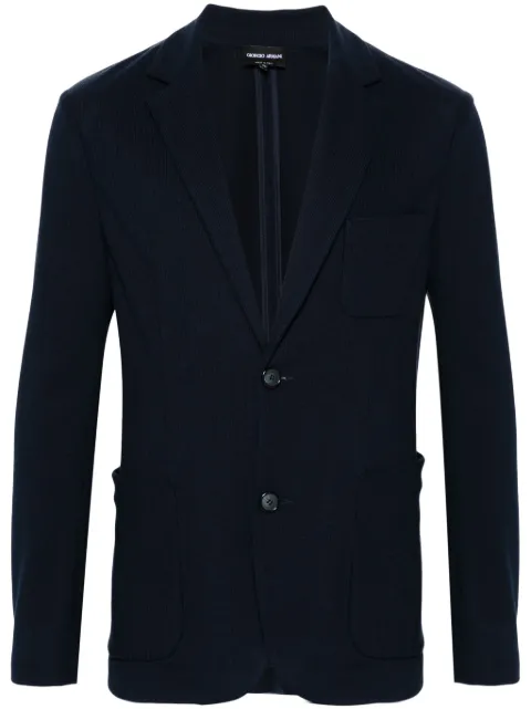 Giorgio Armani knitted blazer Men