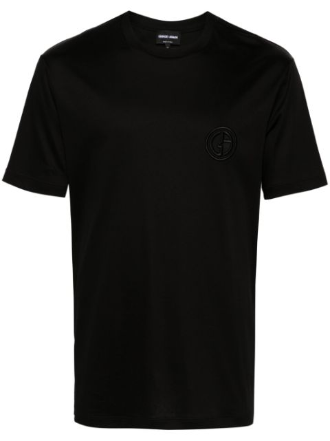 Giorgio Armani Interlock-logo T-shirt Men