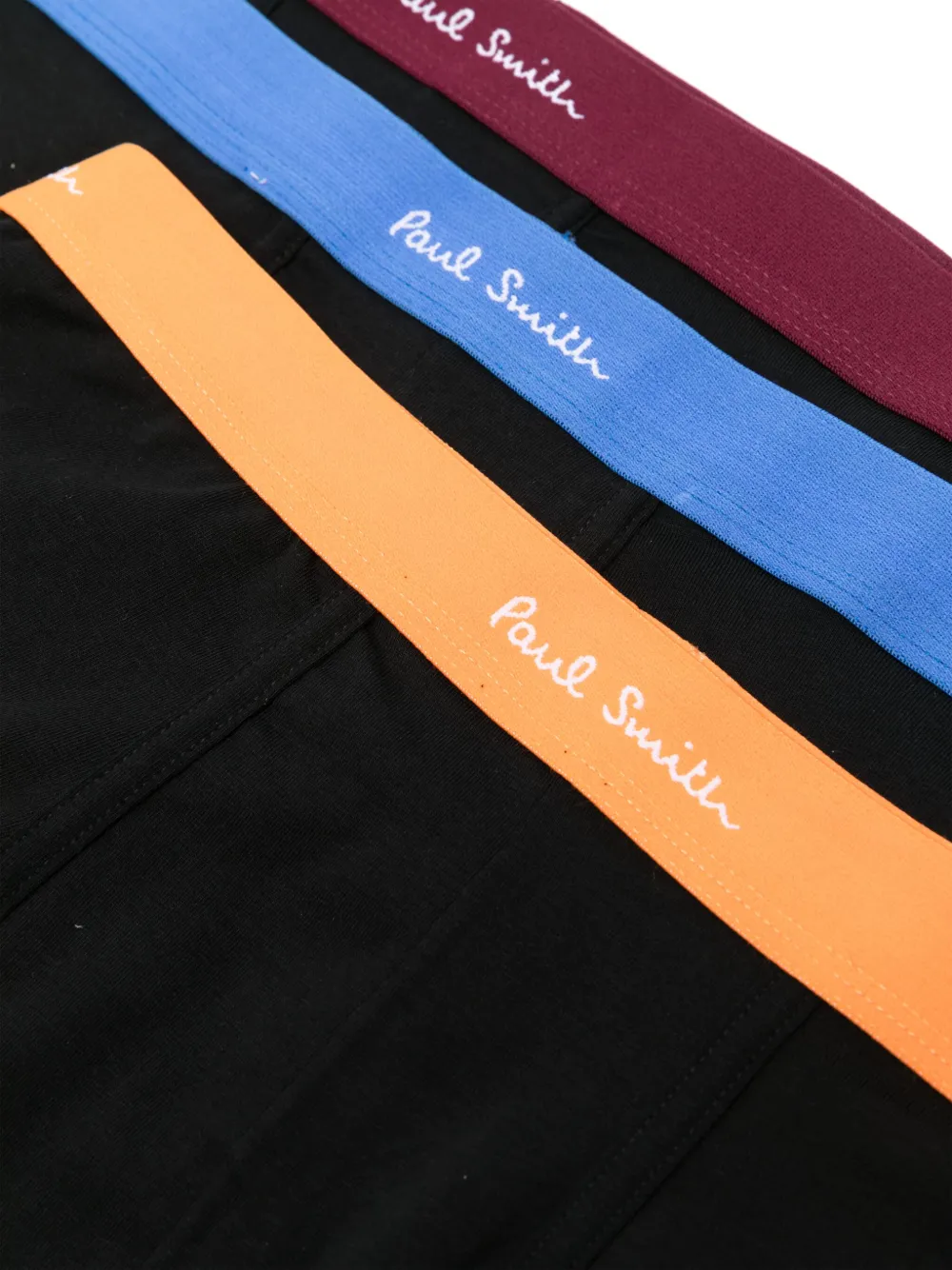 Paul Smith Boxershorts met logo tailleband Zwart