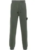 Stone Island Compass-badge cotton track pants - Green