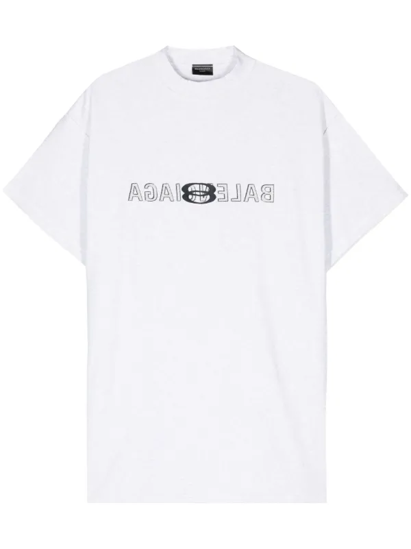 Balenciaga mélange-effect Cotton T-shirt - Farfetch