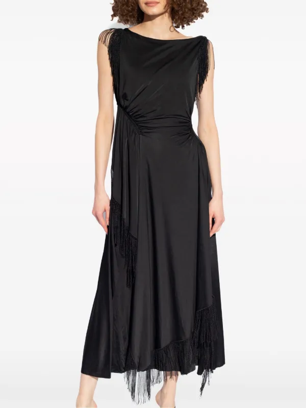 ワンピース LANVIN Lanvin LS Drape Midi Dress Lanvin Drape Midi Dress 20% Acetate 80% Polyamide – LOZURI®