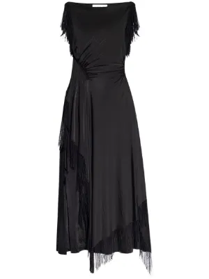 オールインワン・サロペット Lanvin Mini Dress In Black Satin With Bow Lanvin Mini Dress In Black Satin With Bow | THE LIST