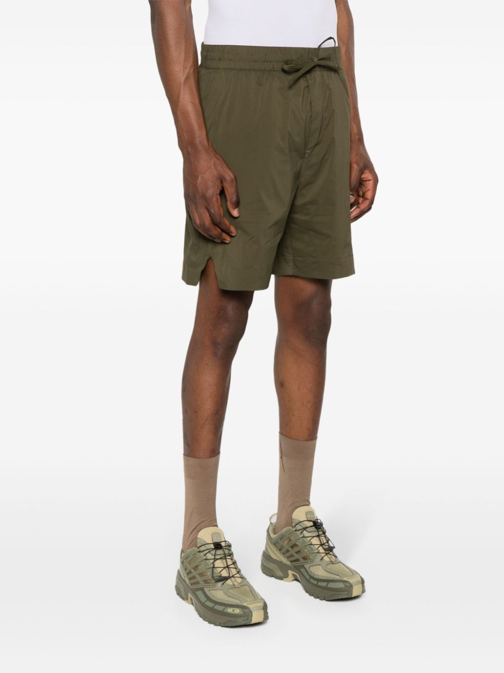 Shop Canada Goose Killarney Lightweight Shorts In Green