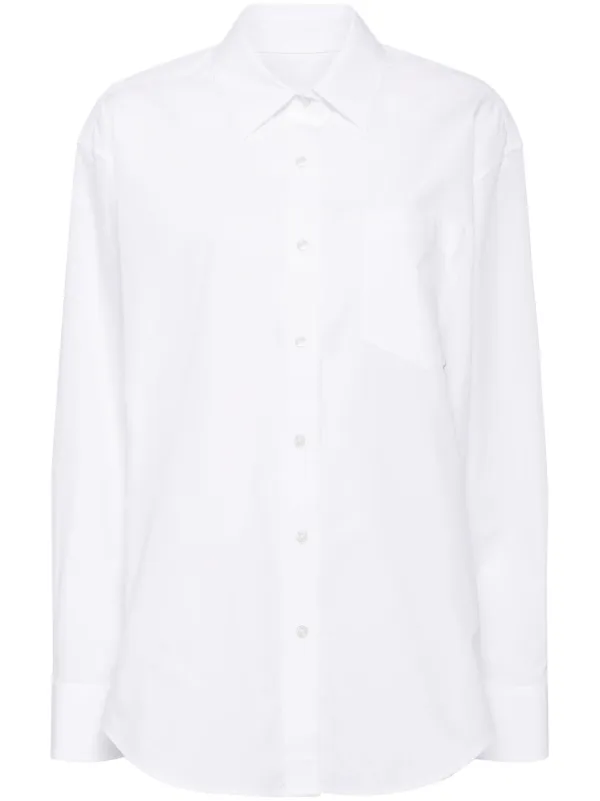 Alexander Wang オーバーサイズ シャツ | ホワイト | FARFETCH JP