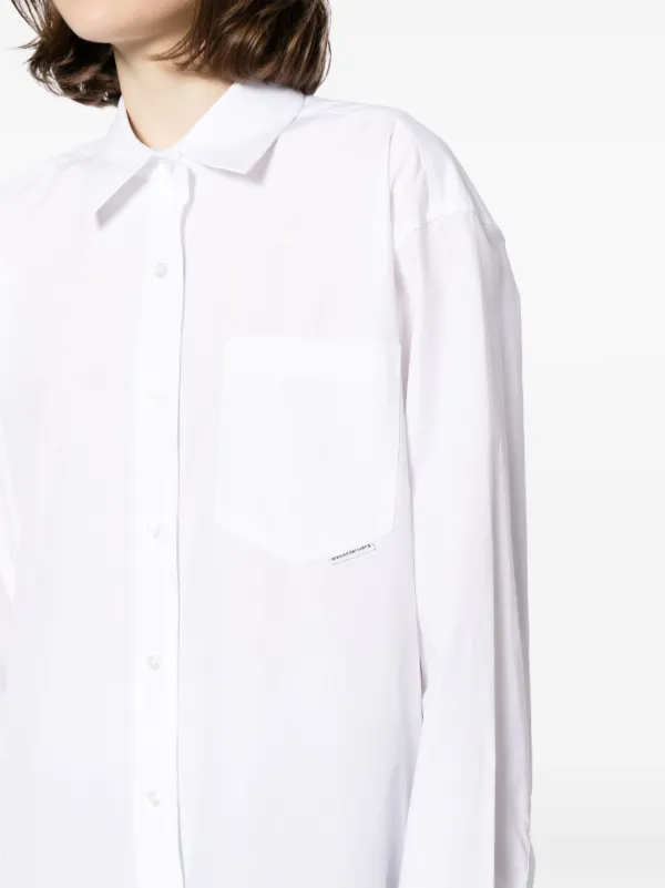 Alexander Wang オーバーサイズ シャツ | ホワイト | FARFETCH JP