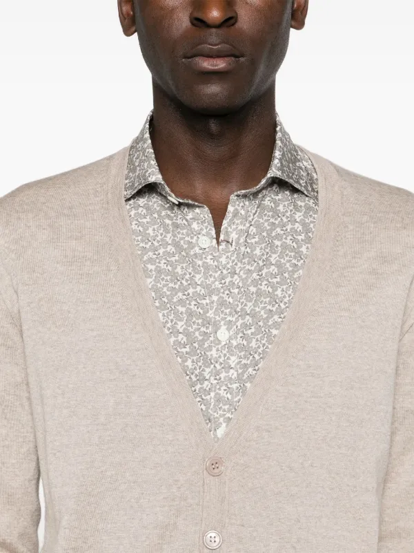 Giorgio Armani Vネックニットカーディガン Giorgio Armani Vネックニットカーディガン