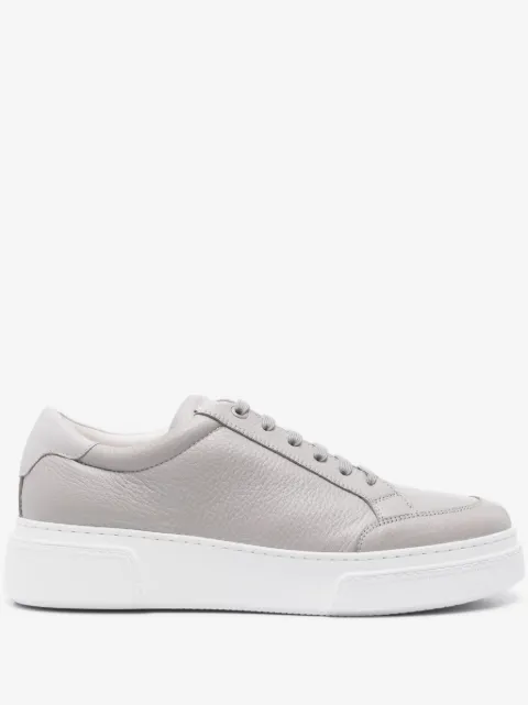 Giorgio Armani lace-up leather sneakers