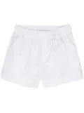 P.A.R.O.S.H. pressed-crease poplin shorts - White