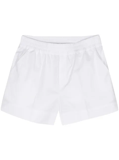 P.A.R.O.S.H. pressed-crease poplin shorts