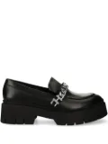 HUGO leather loafers - Black