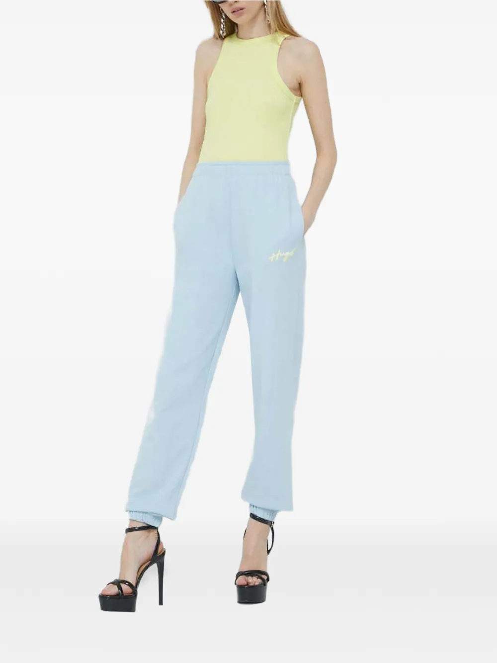 HUGO logo-detail track pants | Sweatpants | Image 2