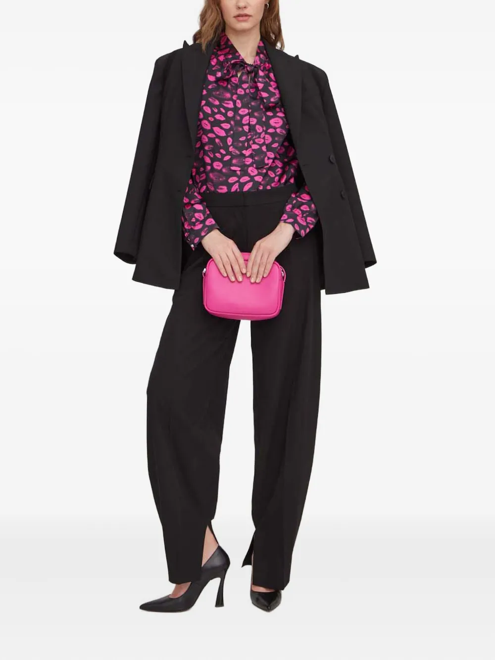 HUGO blusa con labios estampados | Blusas | Image 2