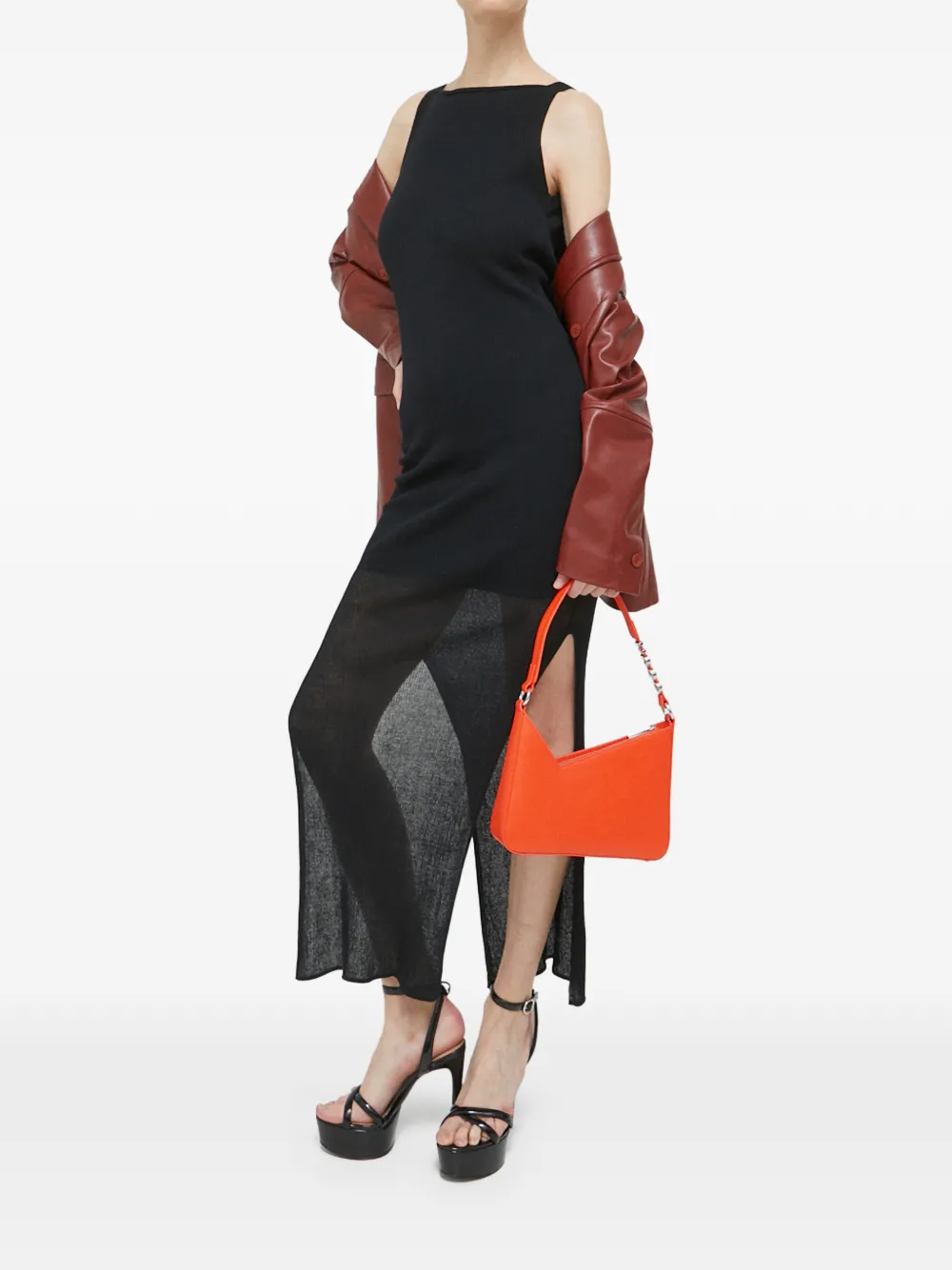 HUGO backless side-slit maxi dress | Day Dresses | Image 2