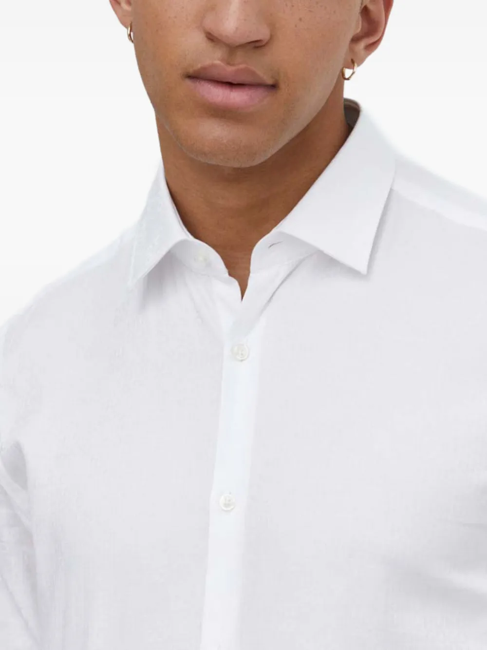 HUGO Kenno overhemd met logo Wit