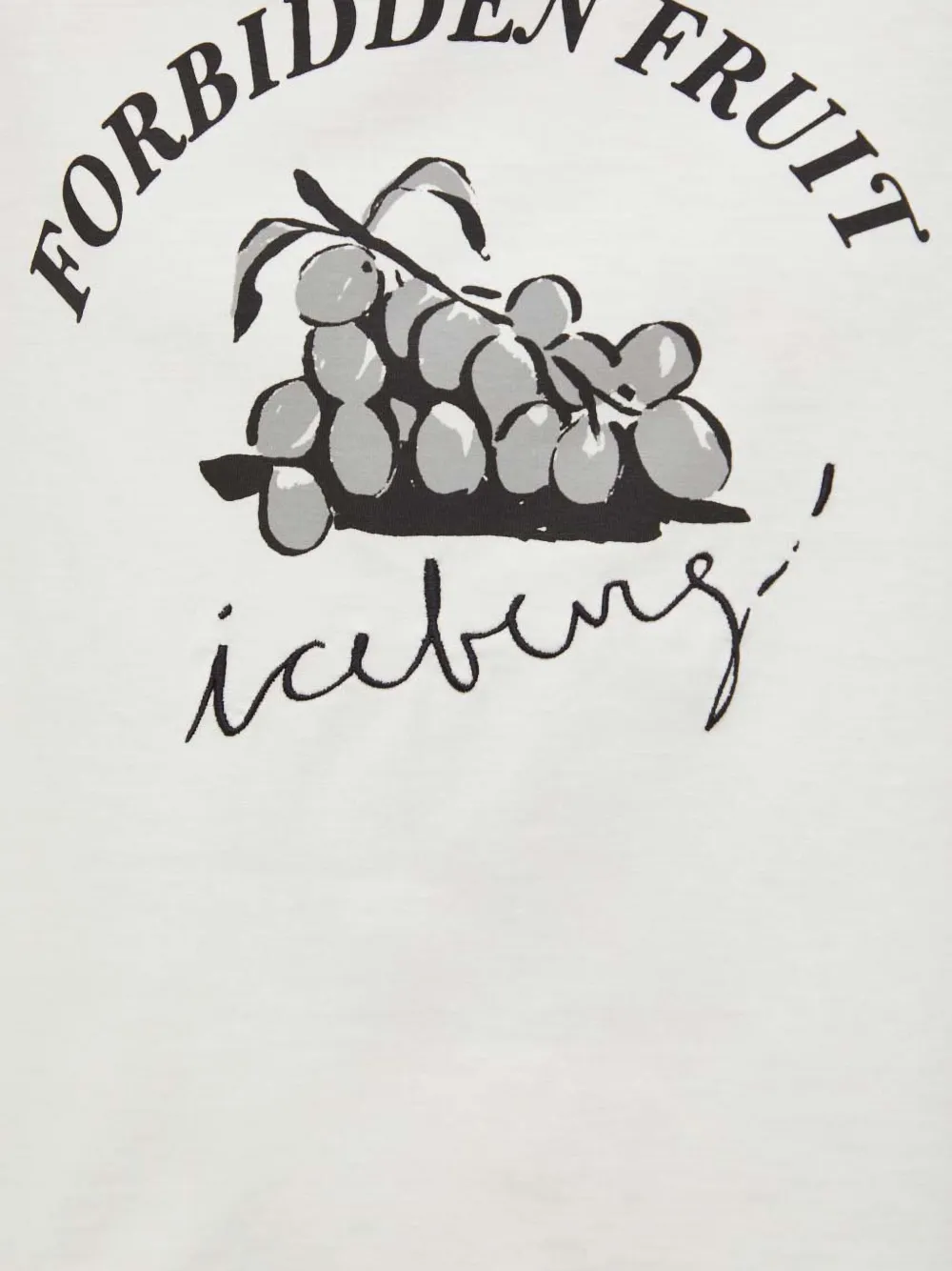 Iceberg Graphic-print T-shirt In White