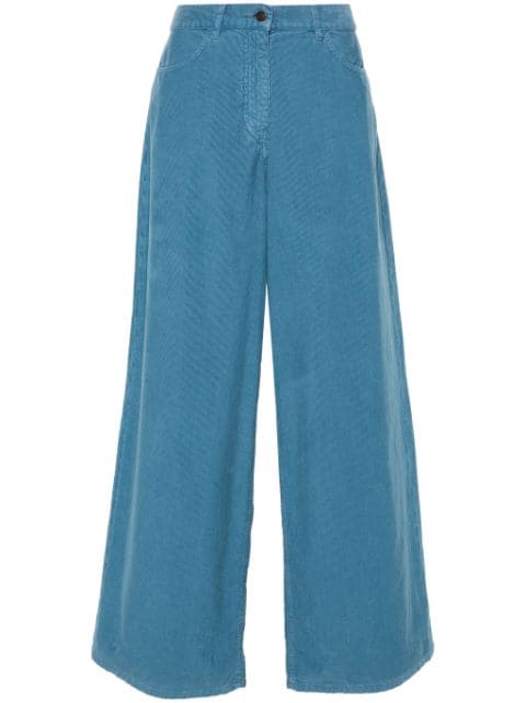 The Row Chan corduroy wide trousers