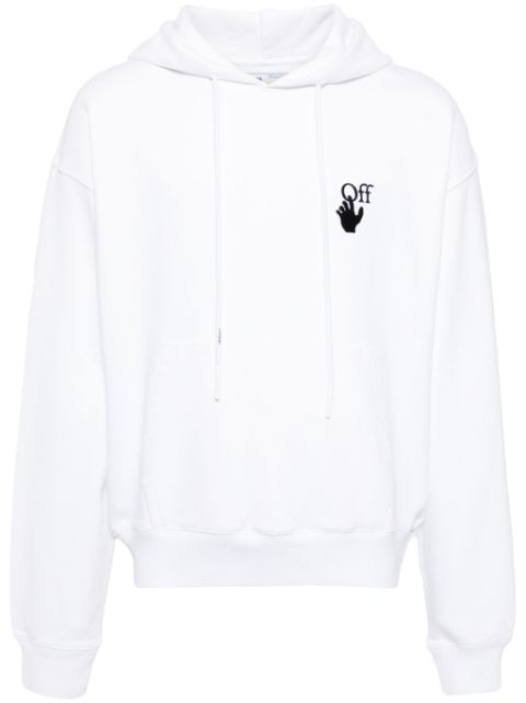 Off-White graphic-print cotton hoodie Men