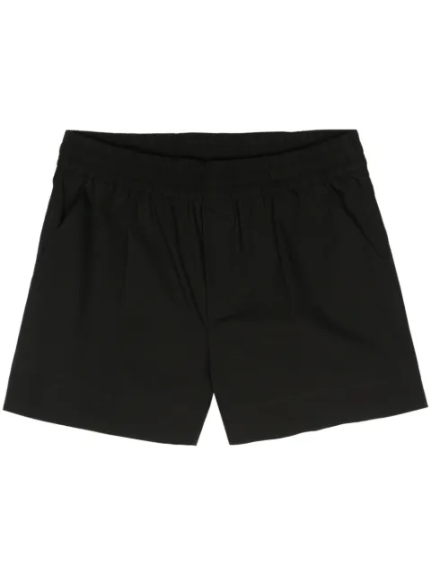 P.A.R.O.S.H. pressed-crease poplin shorts