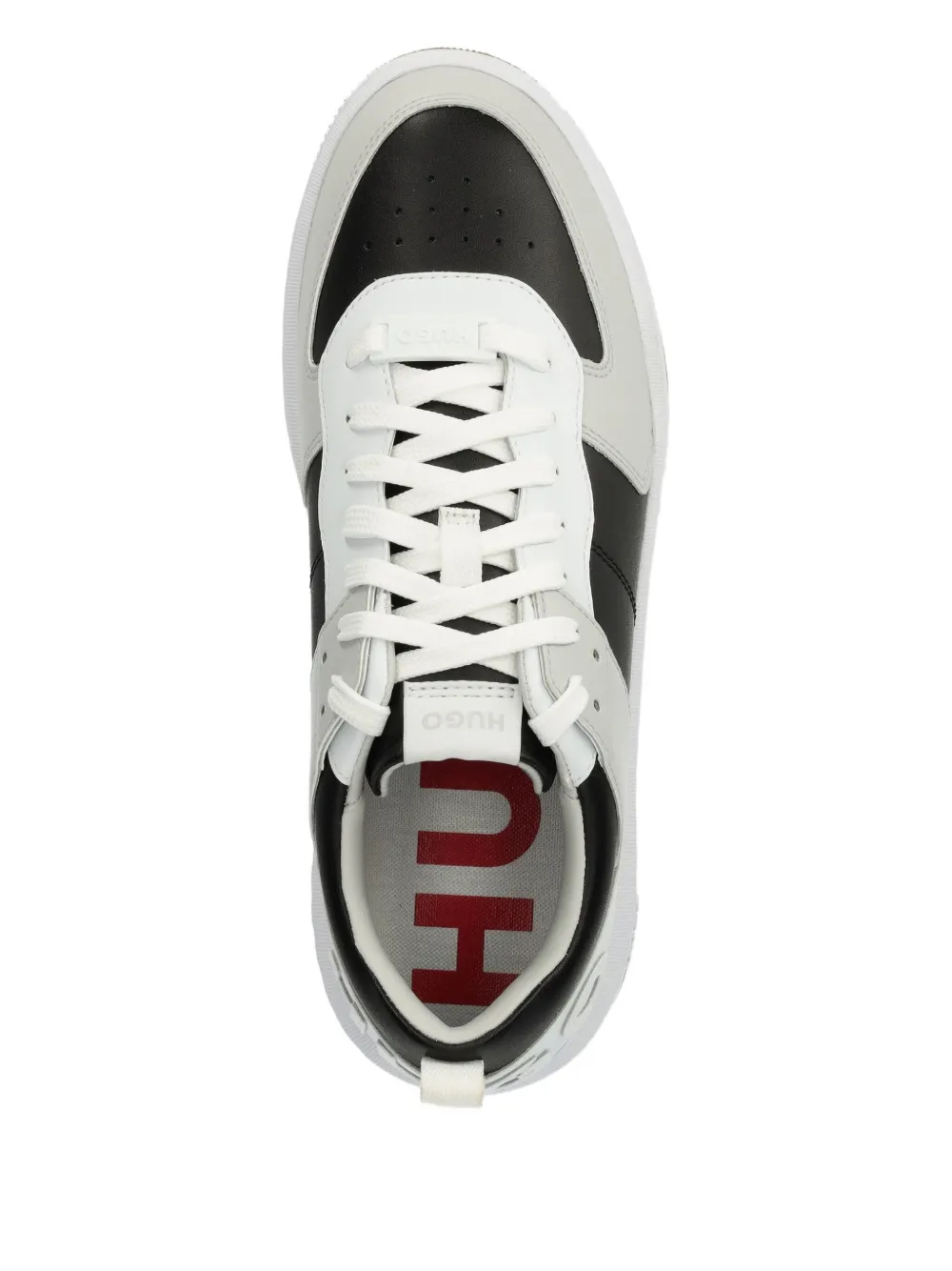HUGO Kilian sneakers met vlakken Grijs