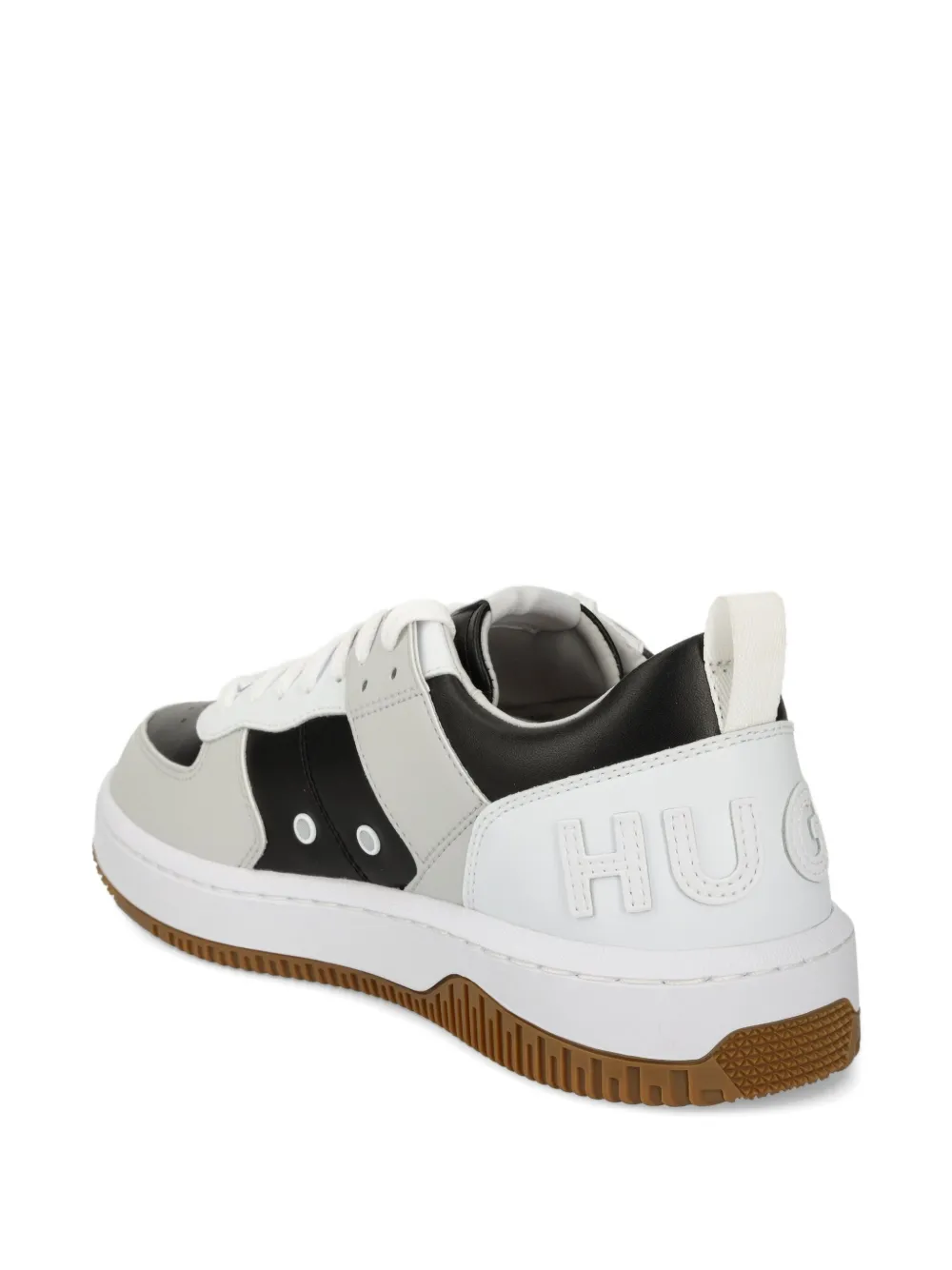 HUGO Kilian sneakers met vlakken Grijs