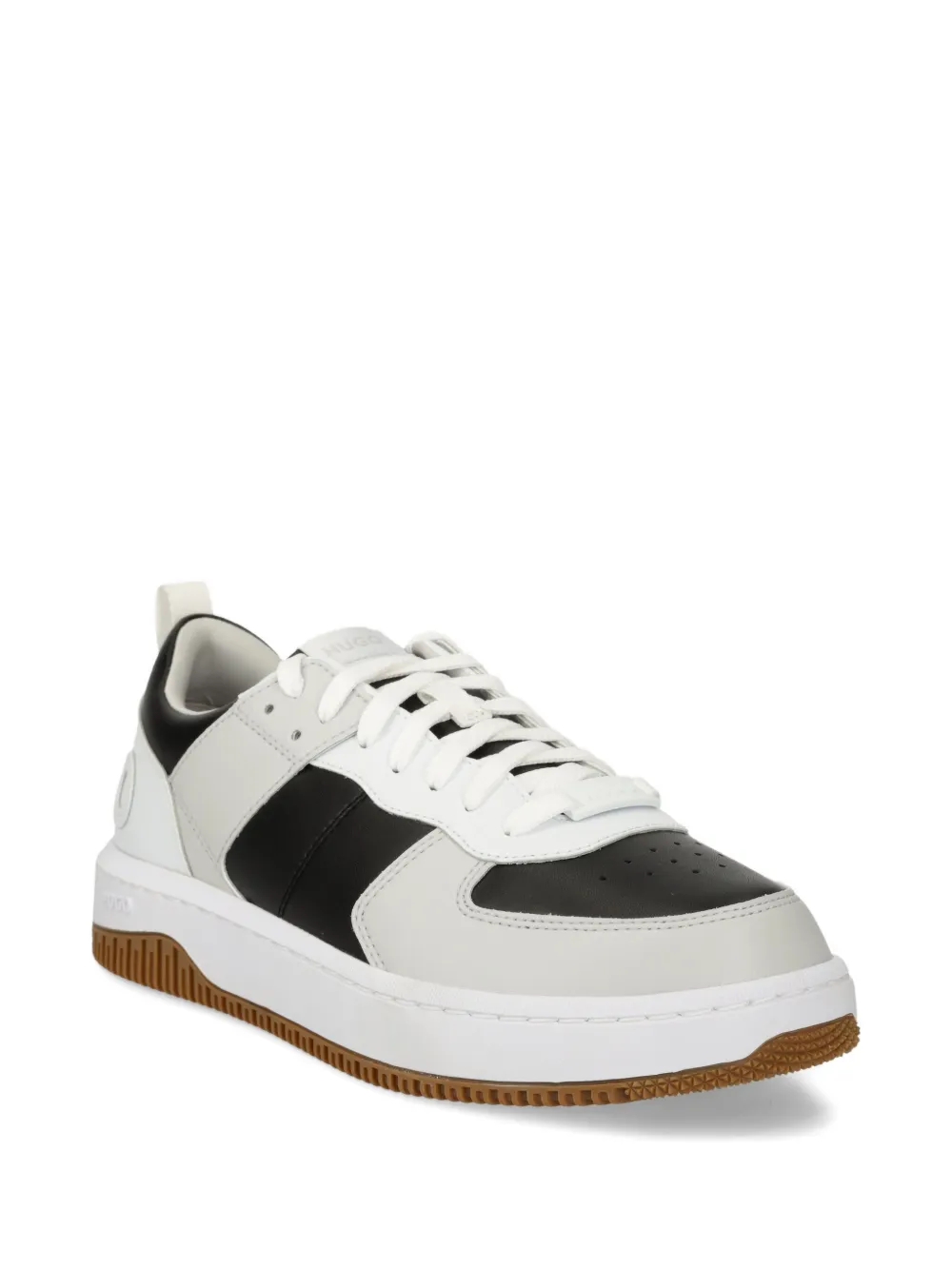 HUGO Kilian sneakers met vlakken - Grijs