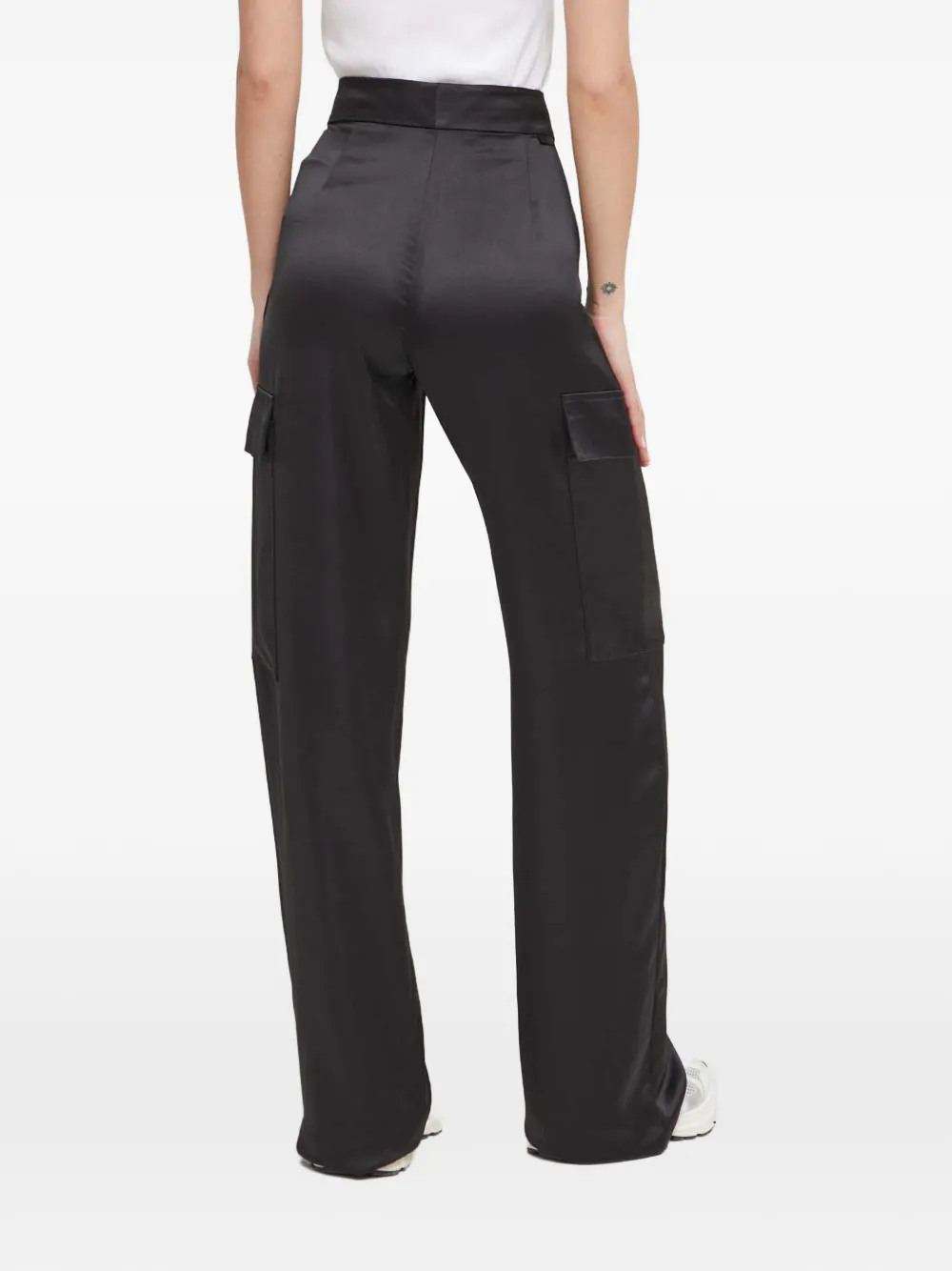 Hugo Boss Cargo-pocket Trousers In Animal Print