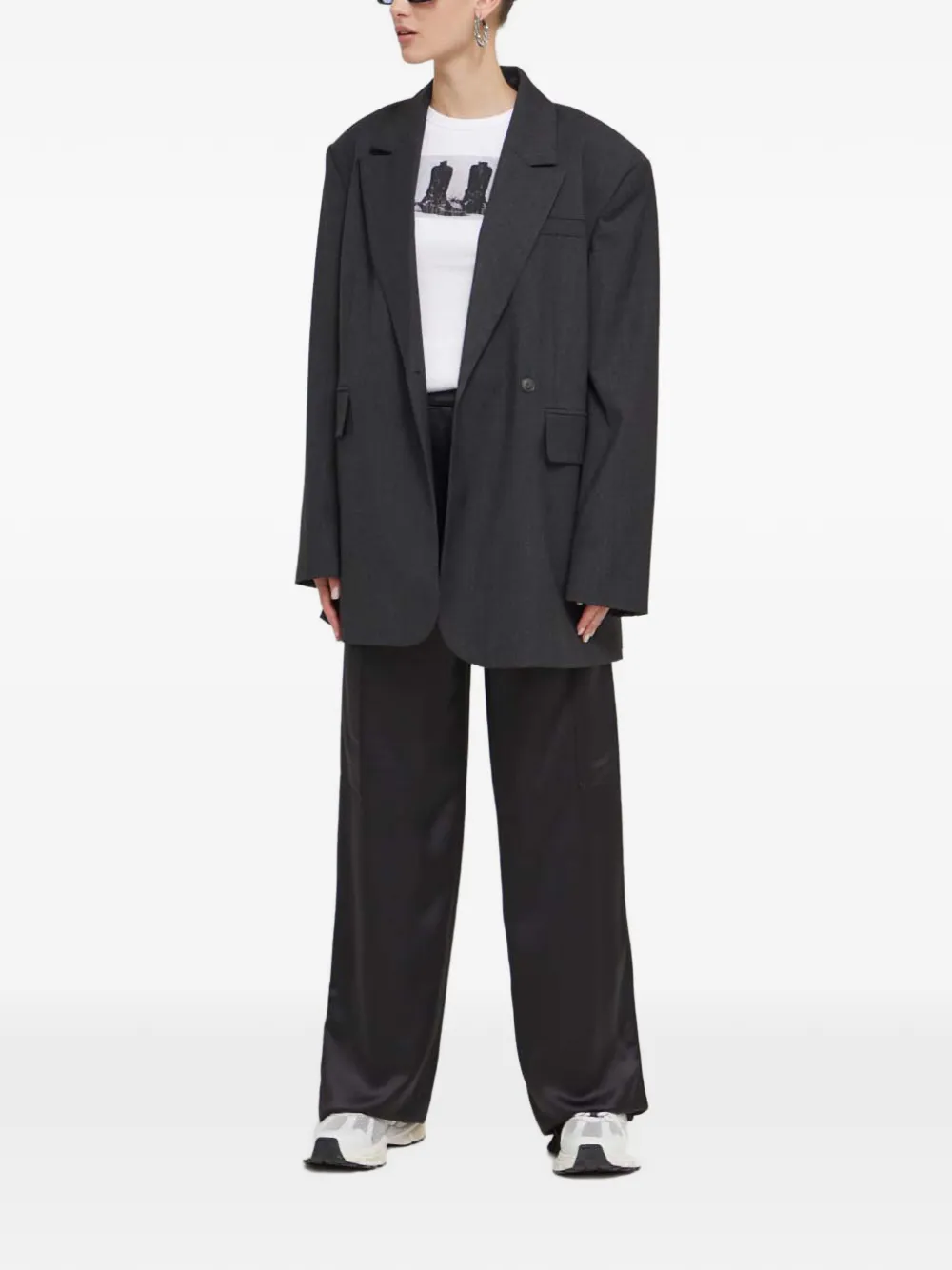 Hugo Boss Cargo-pocket Trousers In Animal Print