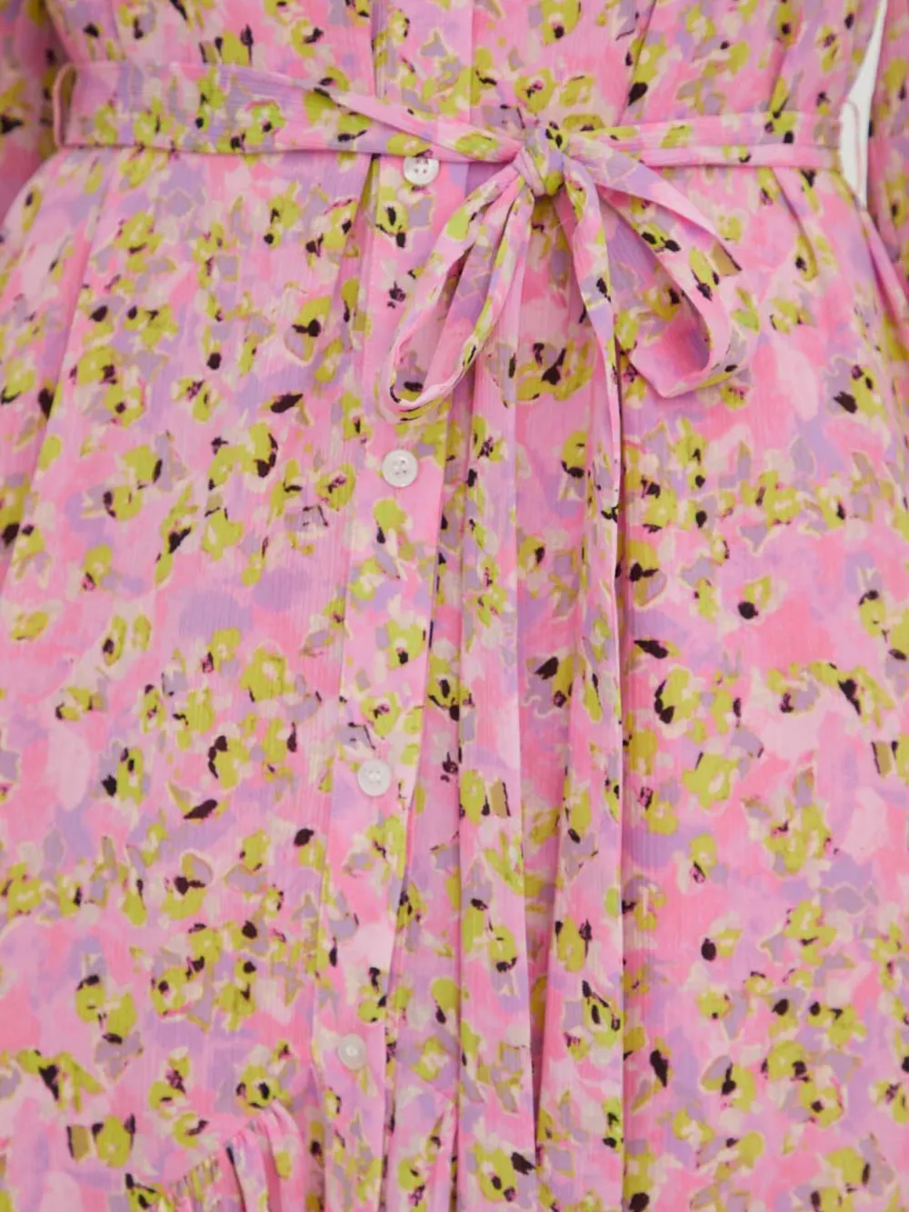 HUGO Mini-jurk met ruches Roze