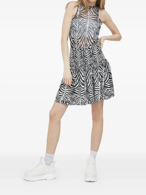 HUGO falda corta fruncida