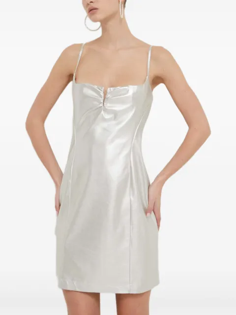HUGO gathered mini dress