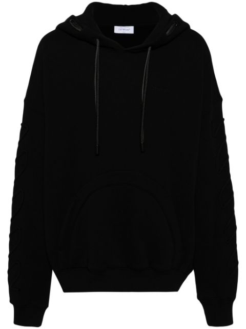 Off-White drawstring cotton hoodie Men