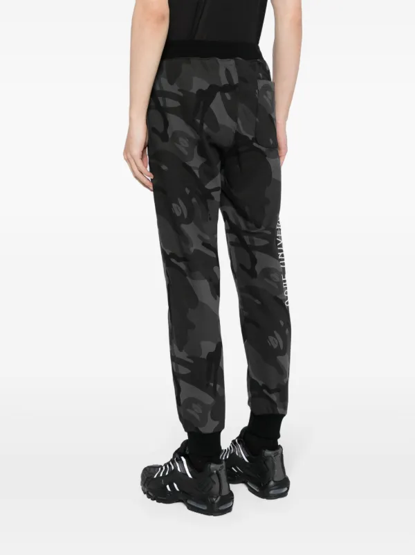 AAPE BY *A BATHING APE® camouflage-print Tapered Track Pants