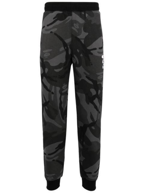 AAPE BY *A BATHING APE camouflage-print tapered track pants Men