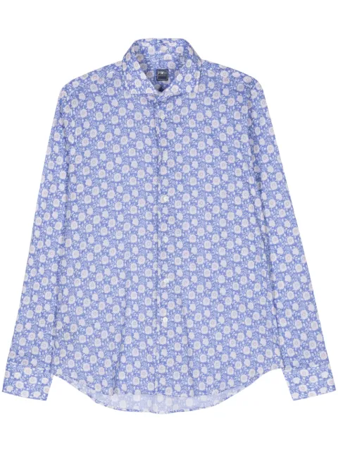 Fedeli Sean floral-print shirt