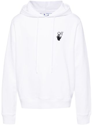 Off-White Pascal Skeleton Painting Hoodie | White | FARFETCH